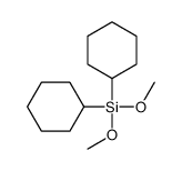 dicyclohexyl(dimethoxy)silane Structure