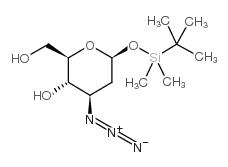 3-azido-2 3-dideoxy-1-o-(t-butyldimethy& structure