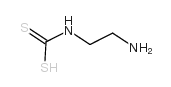 (2-氨基乙基)二硫代氨基甲酸结构式