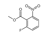 2-氟-6-硝基苯甲酸甲酯结构式