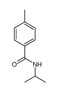 4-甲基-N-(1-甲基乙基)-苯甲酰胺结构式
