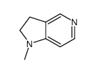 1H-Pyrrolo[3,2-c]pyridine,2,3-dihydro-1-methyl-(9CI) Structure
