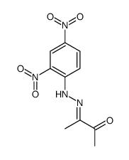 Diacetyl 2,4-Dinitrophenylhydrazone Structure