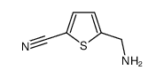 5-(氨基甲基)-2-噻吩甲腈结构式