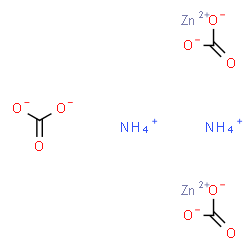 carbonic acid, ammonium zinc salt Structure