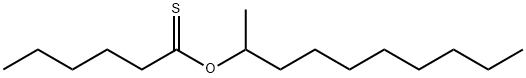 Hexanethioic acid S-decyl ester结构式
