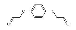 1,4-Phenylen-bis-oxyacetaldehyd Structure