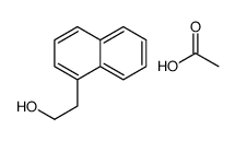 1-Naphthaleneethanol acetate结构式