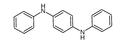 N,N'-DIPHENYL-1,4-PHENYLENEDIAMINE Structure
