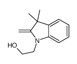 2-(3,3-dimethyl-2-methylideneindol-1-yl)ethanol Structure