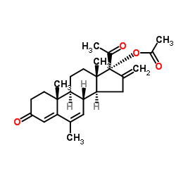 醋酸美伦孕酮结构式