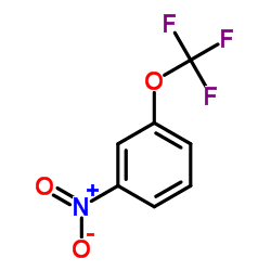 1-硝基-3-(三氟甲氧基)苯结构式