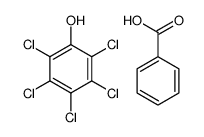 benzoic acid,2,3,4,5,6-pentachlorophenol Structure