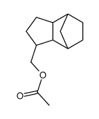 八氢-4,7-亚甲基-1H-茚甲醇乙酸盐结构式