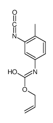 prop-2-enyl N-(3-isocyanato-4-methylphenyl)carbamate结构式