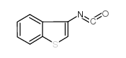 1-苯并噻吩-3-异氰酸酯结构式