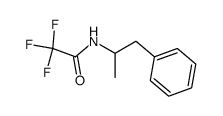 2,2,2-trifluoro-N-(1-methyl-2-phenylethyl)acetamide Structure