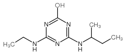 sebuthylazine-2-hydroxy structure