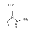 1-甲基-4,5-二氢-1H-咪唑-2-胺氢溴酸盐结构式