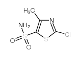 2-氯-4-甲基噻唑-5-磺酰胺结构式