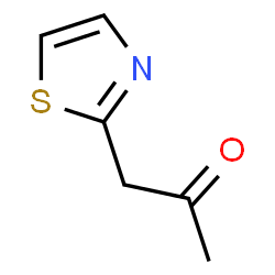 2-Propanone, 1-(2-thiazolyl)- (9CI) structure