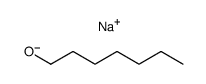 Sodium Heptylate Structure