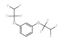 1,3-双(1,1,2,2-四氟乙氧基)苯结构式