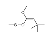 (1-methoxy-3,3-dimethylbut-1-enoxy)-trimethylsilane结构式