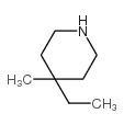 4-乙基-4-甲基哌啶结构式