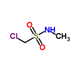 1-Chloro-N-methylmethanesulfonamide Structure