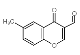 3-甲酰基-6-甲基色酮结构式