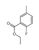 2-氟-5-甲基苯甲酸乙酯结构式