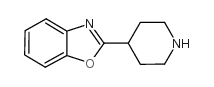 2-piperidin-4-yl-benzooxazole Structure