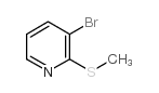 3-Bromo-2-(methylthio)pyridine Structure