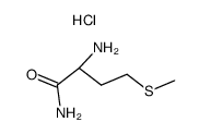 2-amino-4-(methylthio)butanamide hydrochloride Structure