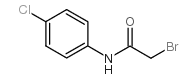 2-溴-n-(4-氯苯基)乙酰胺结构式