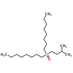 dioctylisopentylphosphine oxide Structure