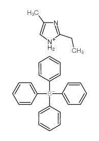 2-Ethyl-4-methyl imidazlium tetraphenyl borate Structure