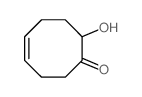(4Z)-8-hydroxycyclooct-4-en-1-one结构式