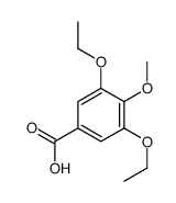 3,5-diethoxy-4-methoxybenzoic acid结构式