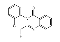 3-(2-chlorophenyl)-2-(fluoromethyl)quinazolin-4-one Structure