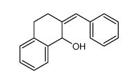 2-benzylidene-3,4-dihydro-1H-naphthalen-1-ol结构式