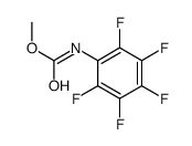 methyl N-(2,3,4,5,6-pentafluorophenyl)carbamate结构式
