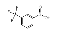 3-(trifluoromethyl)benzenesulfinic acid Structure