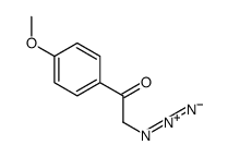 2-azido-1-(4-methoxyphenyl)ethanone Structure