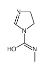 N-methyl-4,5-dihydroimidazole-1-carboxamide结构式