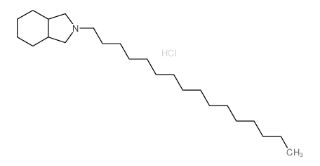 2-hexadecyl-1,3,3a,4,5,6,7,7a-octahydroisoindole结构式