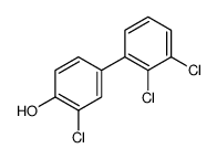 2-chloro-4-(2,3-dichlorophenyl)phenol结构式
