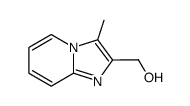 Imidazo[1,2-a]pyridine-2-methanol, 3-methyl- (9CI) Structure