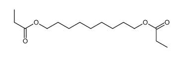 9-propanoyloxynonyl propanoate Structure